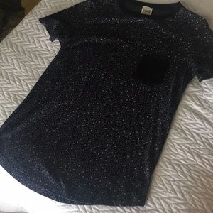 PINK Cheetah Print Pocket tee